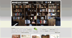 Desktop Screenshot of bookcasestore.com